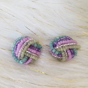 Colorful Beaded Earrings